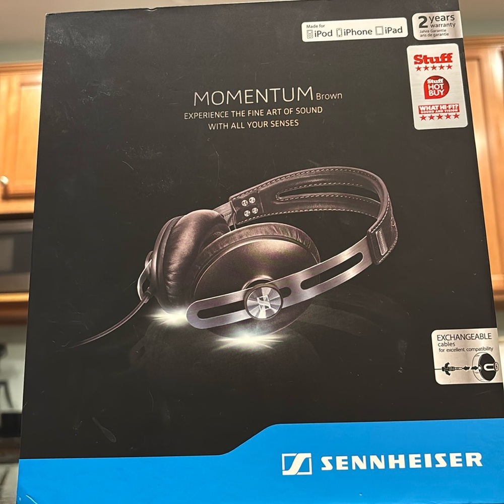 Sennheiser Momentum Brown around the Ear Headphone